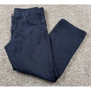 Mott & Bow‎ Straight Jeans Dark Wash Denim Casual Mens Measures 36x28 Read